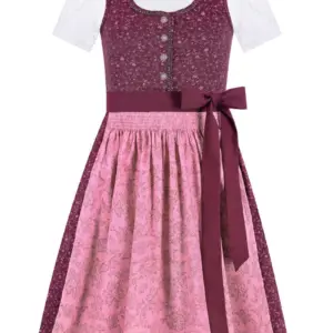 Kinder Dirndl beere rosa Mira 014810 ~ 74