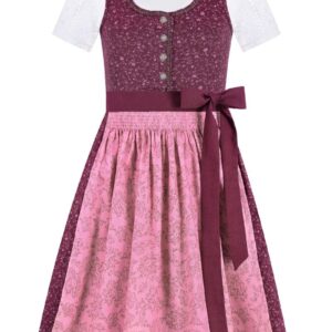 Kinder Dirndl beere rosa Mira 014810 ~ 74