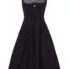 Dirndl lang 85 cm Gastro schwarz Alice 126534 ~ 32