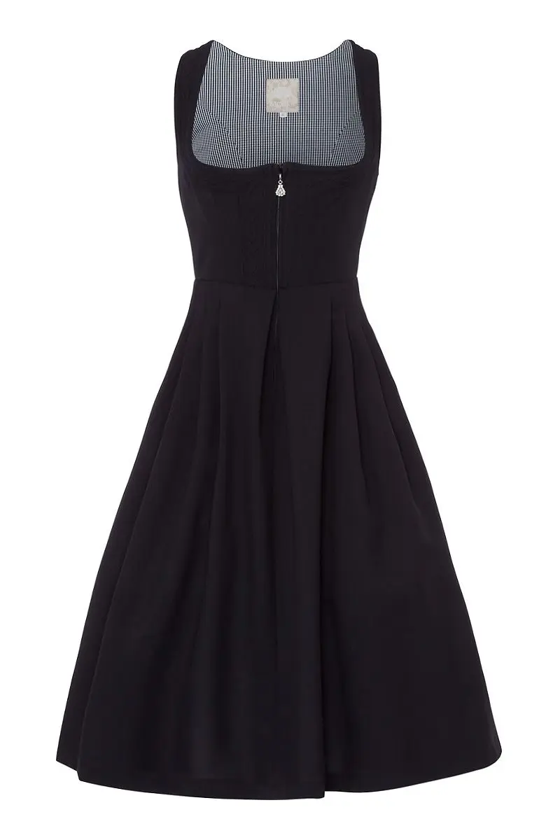 Dirndl lang 85 cm Gastro schwarz Alice 126534 ~ 32