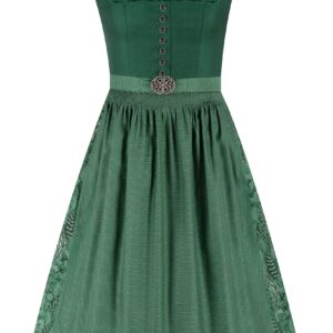Dirndl FLORENTINA (70 cm) ~ 32 ~ dunkelgrün