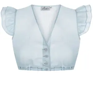 Dirndlbluse EILEEN ~ 46 ~ hellblau