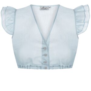 Dirndlbluse EILEEN ~ 46 ~ hellblau