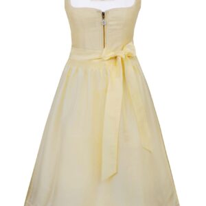 Dirndl HOHENAU (70 cm) zitrone ~ 40 ~ gelb