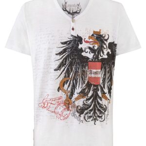 Trachtenshirt weiß Franz Austria 012549 ~ S