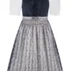 Kinderdirndl REGINA ~ 104 ~ blau