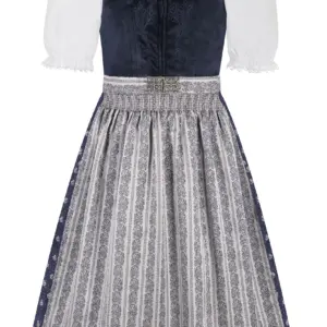 Kinderdirndl REGINA ~ 104 ~ blau