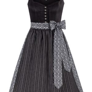 Dirndl VALERIE (70 cm) ~ 40 ~ schwarz