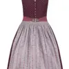 Dirndl Heidi (bordeaux