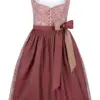 Dirndl Leonie (bordeaux
