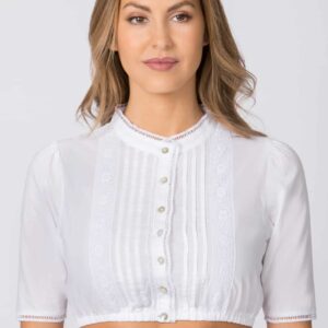 Dirndlbluse B-7086 (weiss