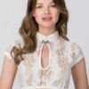 Dirndlbluse Carole (creme