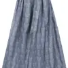 Dirndlschürze Aline (rauchblau