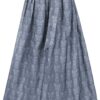 Dirndlschürze Aline (rauchblau