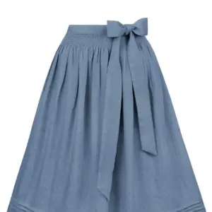 Dirndlschürze Mina (rauchblau