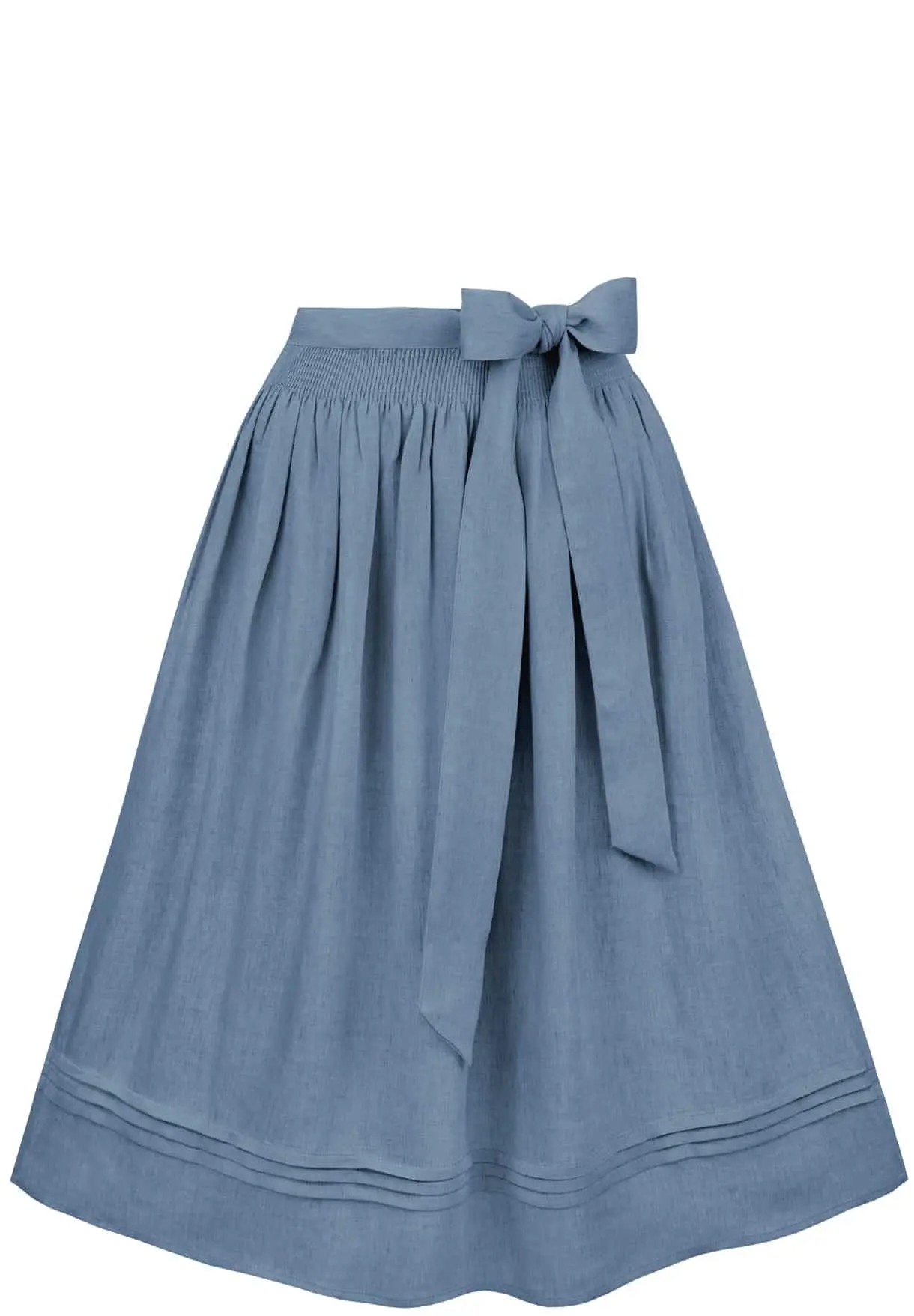 Dirndlschürze Mina (rauchblau