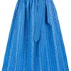 Dirndlschürze SC-195 (blau