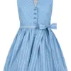 Kinderdirndl Leni (hellblau