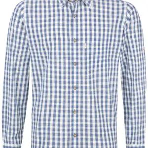 Trachtenhemd Marco (blau