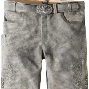 Trachtenlederhose Alois2 (rauch geäscht
