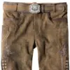 Trachtenlederhose Corbi4 (havanna gespeckt