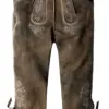 Trachtenlederhose Justin4 (bison gespeckt