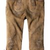 Trachtenlederhose Justin4 (havanna gespeckt