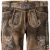 Trachtenlederhose Lee (sepia raw