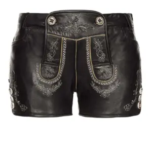 Trachtenlederhose Mona (black nappa