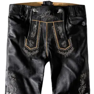 Trachtenlederhose Roxanne (black nappa