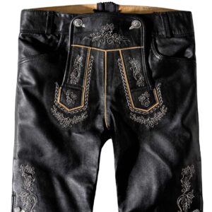 Trachtenlederhose Roxanne (black nappa