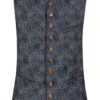 Trachtenweste Christiano (blau