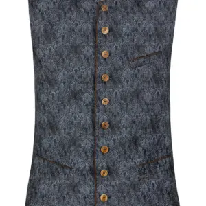 Trachtenweste Christiano (blau