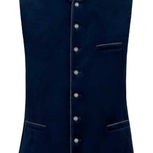 Trachtenweste Lorenzo (indigo