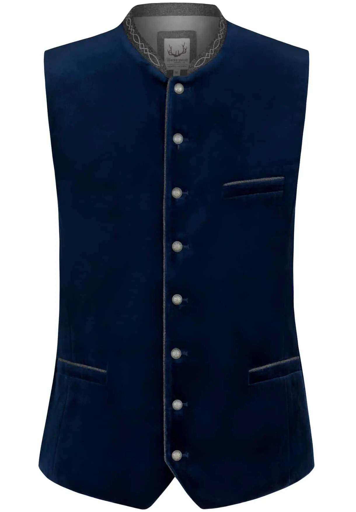 Trachtenweste Lorenzo (indigo