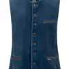 Trachtenweste Tozzi (rauchblau