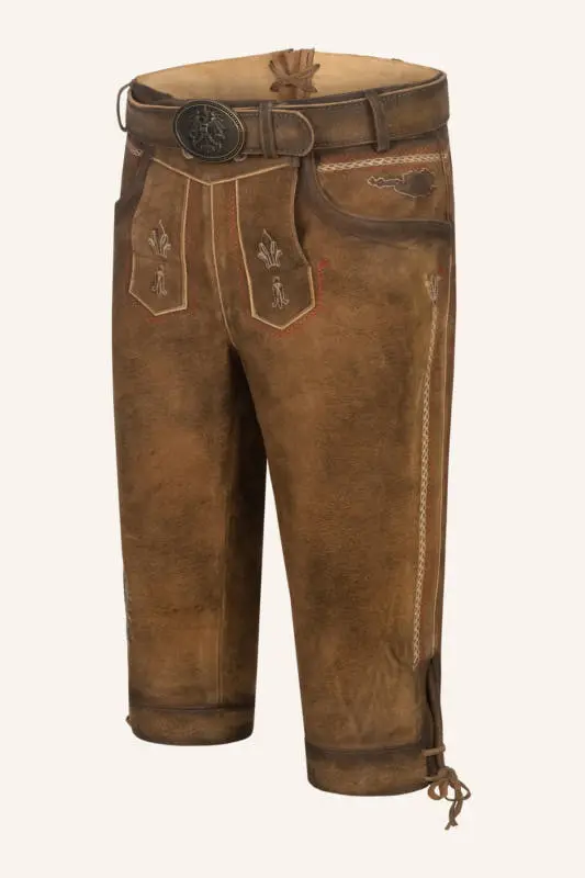 Lederhose Mei Hoamat Kniebund – Bild 3