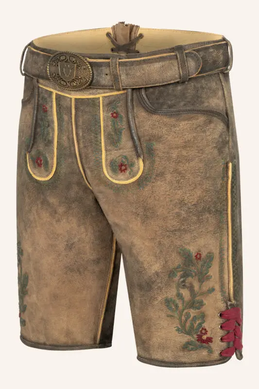 Lederhose Charlie mit Gürtel – Bild 3