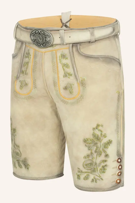 Lederhose Arlo mit Gürtel – Bild 3