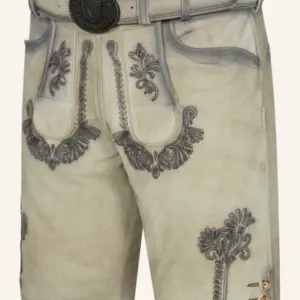 Lederhose Aric mit Gürtel – Bild 3