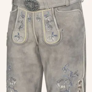 Lederhose Ulf mit Gürtel – Bild 3