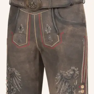 Lederhose Austria mit Gürtel – Bild 3