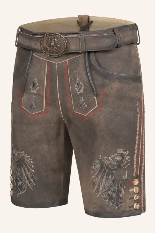 Lederhose Austria mit Gürtel – Bild 3