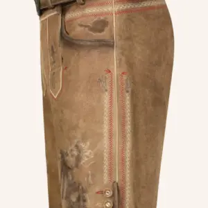 Lederhose Mei Hoamat mit Gürte – Bild 4
