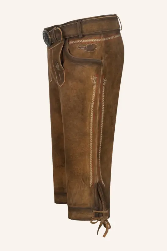 Lederhose Mei Hoamat Kniebund – Bild 4