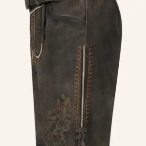 Lederhose Elliot mit Gürtel – Bild 4