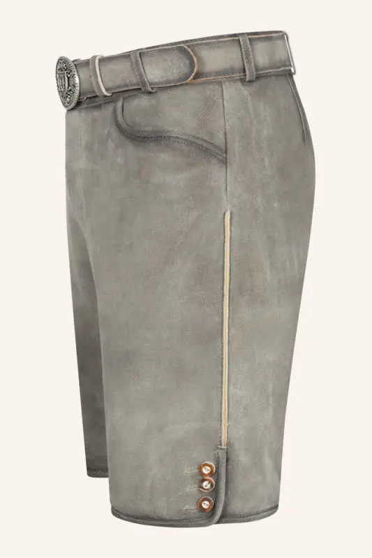 Lederhose Lorenzo mit Gürtel – Bild 4