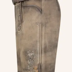 Lederhose Wincent mit Gürtel – Bild 4