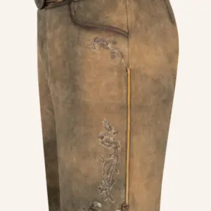 Lederhose Paulo mit Gürtel – Bild 4