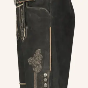 Lederhose Jakobus mit Gürtel – Bild 4
